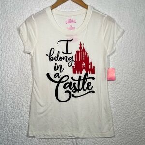 Disney Princess I belong in a Castle T shirt Women’s M (7/9) NWT